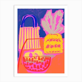 Neon Still Life No 8 Art Print