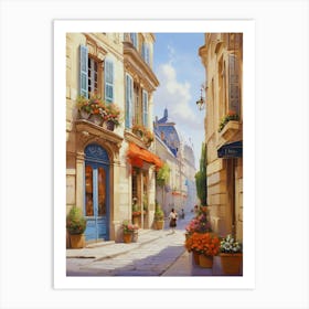 Paris Street 2 Art Print