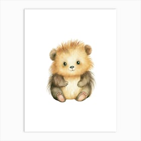 Hedgehog Art Print