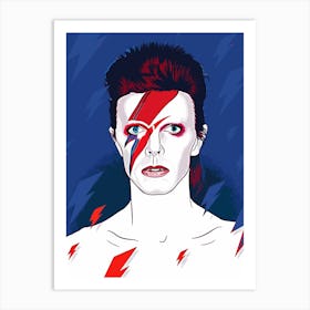 David Bowie 15 Art Print