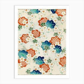 Floral Pattern, Shin Bijutsukai 2 Art Print
