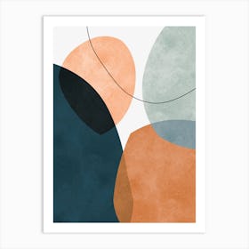 Watercolor expressionism 2 Art Print