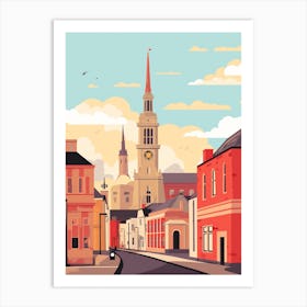 Denmark 1 Travel Illustration Art Print