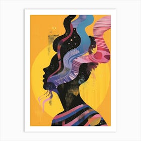 Portrait Of A Woman 16 Art Print