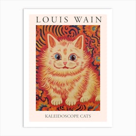 Louis Wain, Kaleidoscope Cats Poster 19 Art Print