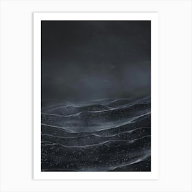 Dark Sea Art Print