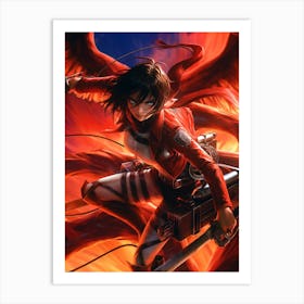 Attack On Titan 10 Art Print