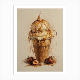 Ice Cream 10 Art Print