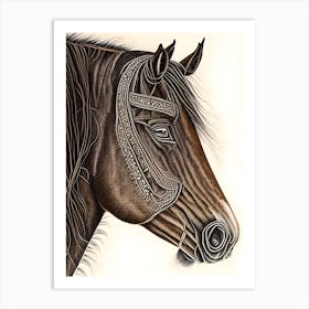 HorsePlay2 Art Print