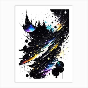 Galaxy Art Art Print