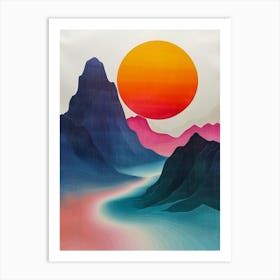 'Sunrise' 70 Art Print