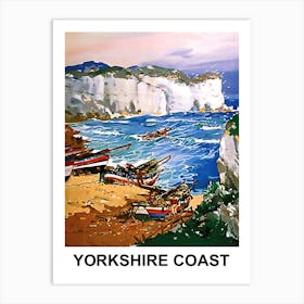 Yorkshire Coast Art Print