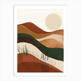 Desert Landscape 29 Art Print