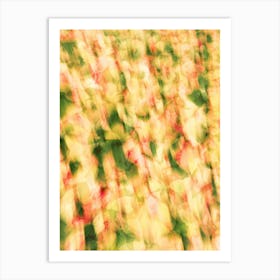 Abstract Carpet Of Autumn Leaves Art Print