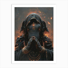 Elephant Art Print