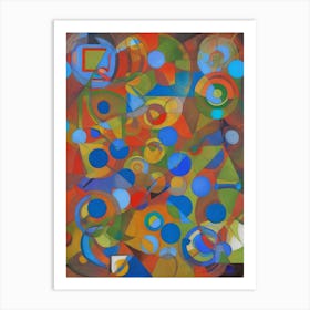 Abstract Painting 445 Art Print