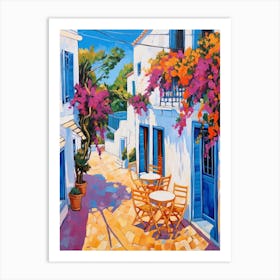 Hammamet Tunisia 3 Fauvist Painting Art Print