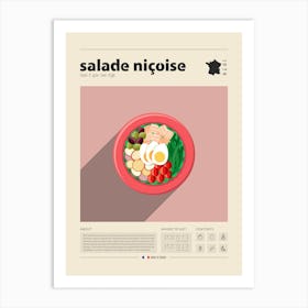 Salade Niçoise Art Print