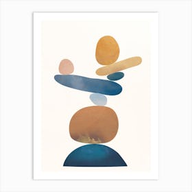 Balancing Stones 2 Art Print