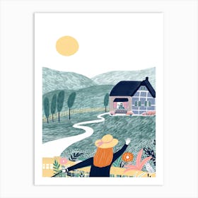 Country Side Art Print