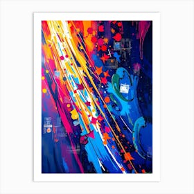 Abstract Painting 258 Art Print