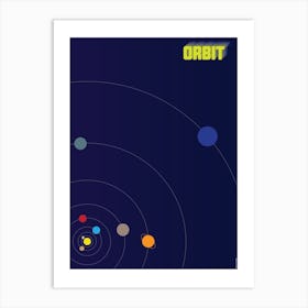 ORBIT Art Print