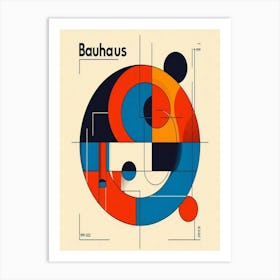 Bauhaus exhibition print 9 Art Print