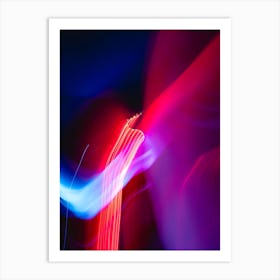 Abstract Light Painting 1 Art Print