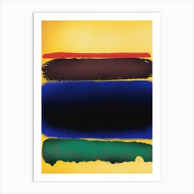 Sunrise after rothko Art Print