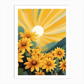 Sunflowers Art Print