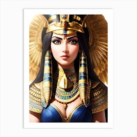 Egyptian Goddess 1 Art Print