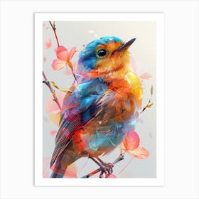 Colorful Bird 13 Art Print