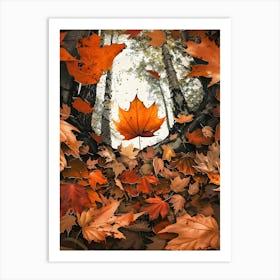 Autumn Leaves 10 Art Print