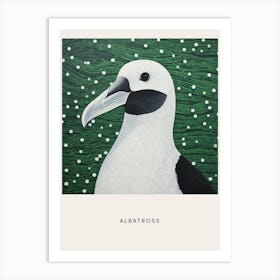 Ohara Koson Inspired Bird Painting Albatross 2 Poster Art Print