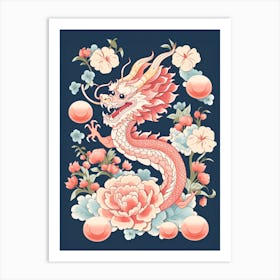 Chinese New Year Dragon Traditional Chinese Style 6 Art Print