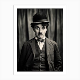 Charlie Chaplin Art Print