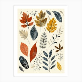 Autumn Leaves 56 Art Print