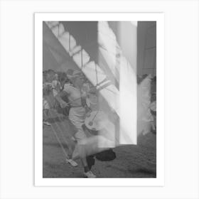 Untitled Photo, Possibly Related To Parade Of The Drums Corps, Donaldsonville, Louisiana, State Fair Art Print