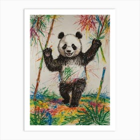 Panda Bear 22 Art Print