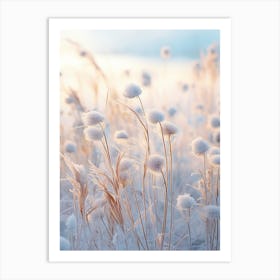 Frosty Botanical Sweet Box 3 Art Print