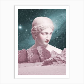Ancient Space Goddess Art Print