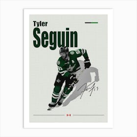 Tyler Seguin Art Print