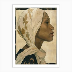 'Muslim Woman' 1 Art Print