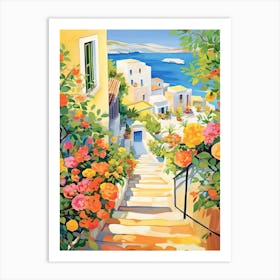 Crete Greece  Vintage 2 Art Print