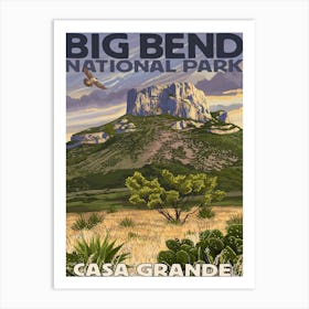 Big Bend National Park 1 Art Print