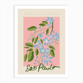 São Paulo Floral Exhibition Art Print