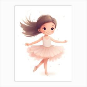 Little Ballerina 3 Art Print