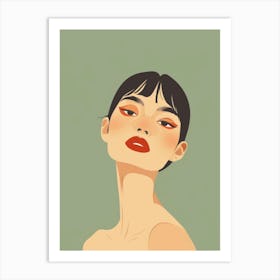 Asian Girl 27 Art Print