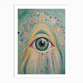 Eye Of The Gods Art Print