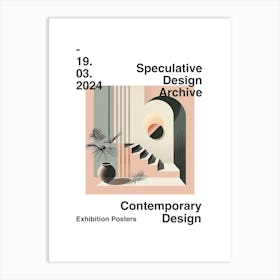 Speculative Design Archive Abstract Poster 27 Art Print